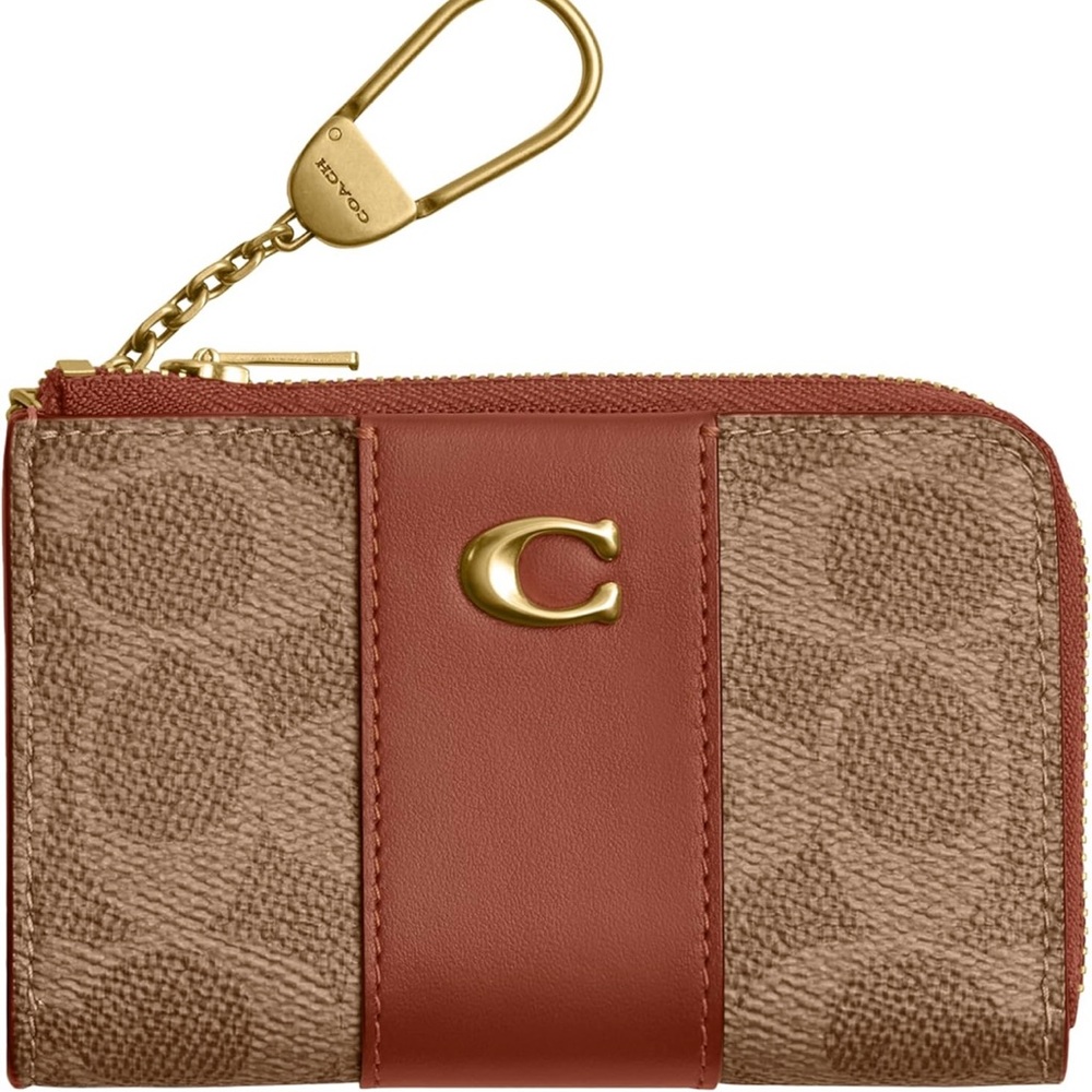 Coach Essential L zip card case